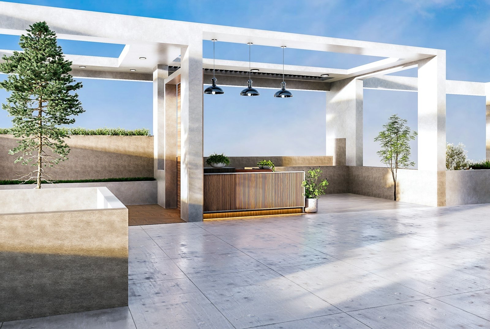 Remodeled outdoor living