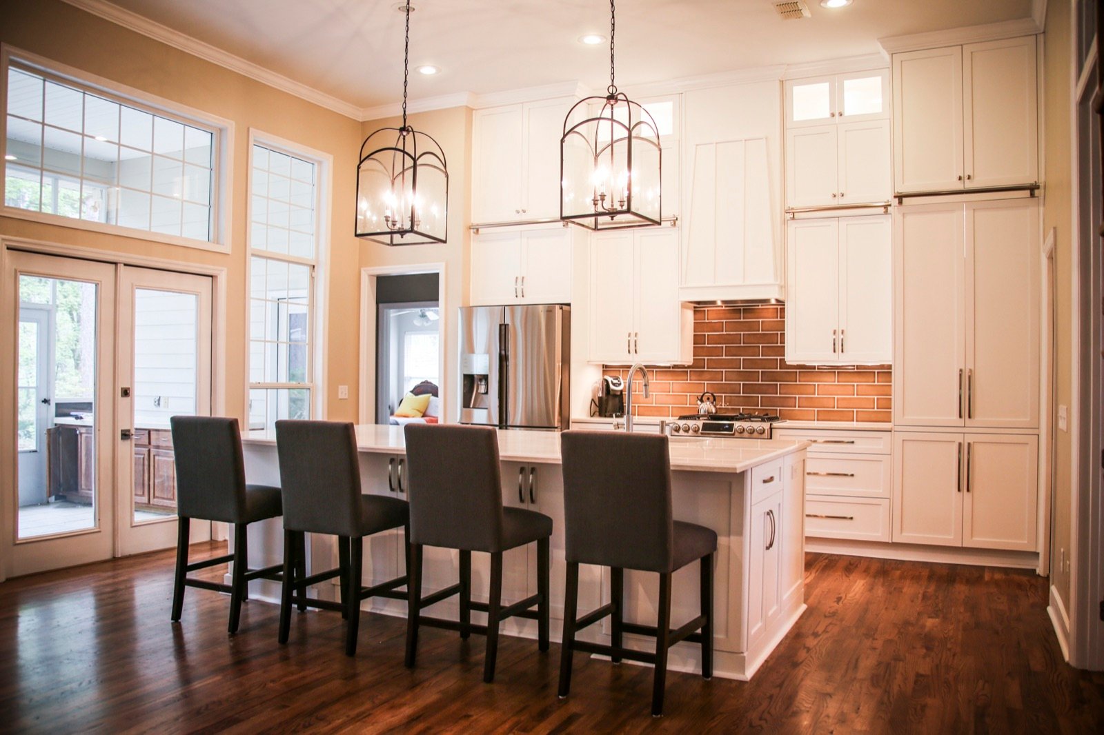 Finished kitchen